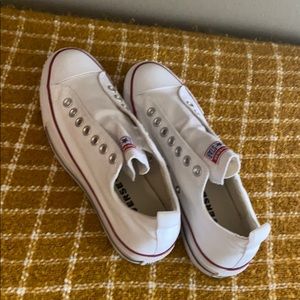 white converse